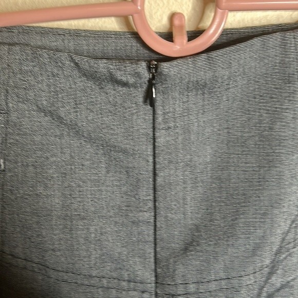 GNW Knee-Length Pencil Polyester Skirt Gray Size Medium - Picture 6 of 10